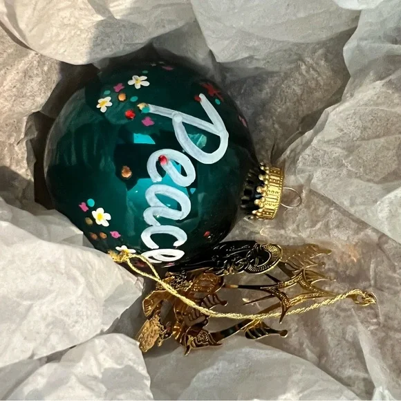1994 Limited Edition Christmas ornament from Boulder City, titled "Peace," - Picture 8 of 10